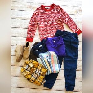 Boys clothes bundle kids size 8 H&M, Old Navy, Walmart